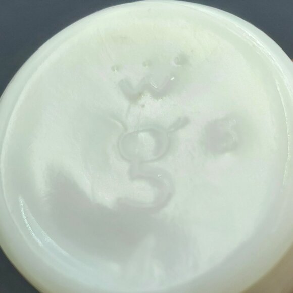 Gemco Westinghouse Butterfly Gold Salt & Pepper Shakers Gold on White Milk Glass - Picture 6 of 10